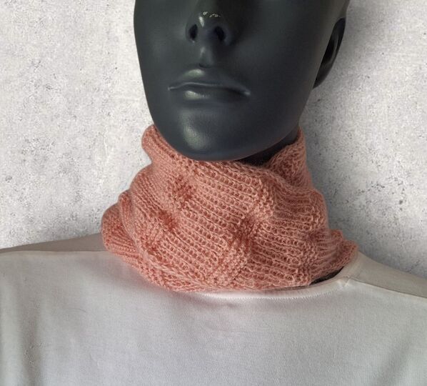 Strickanleitung Mini-Schal, Halstuch, ideal zur Resteverwertung   #380