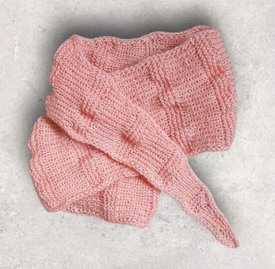 Strickanleitung Mini-Schal, Halstuch, ideal zur Resteverwertung   #380