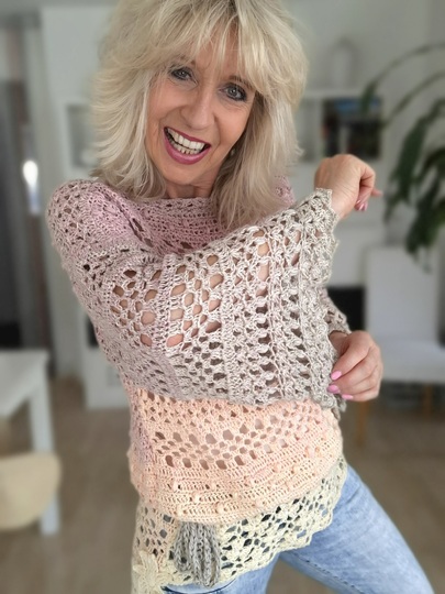 Flirty - Häkelanleitung für Tunika, Shirt und Top