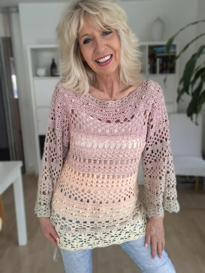 Flirty - Häkelanleitung für Tunika, Shirt und Top