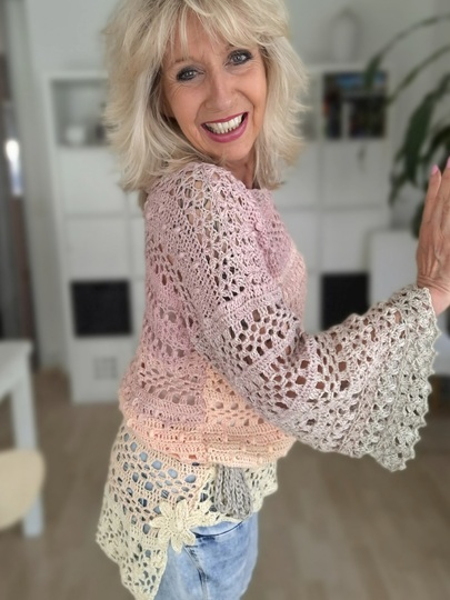 Flirty - Häkelanleitung für Tunika, Shirt und Top