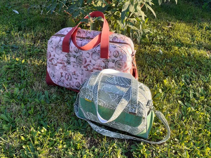 Handtasche + Weekender Ally - PDF Schnittmuster, Nähanleitung & Video