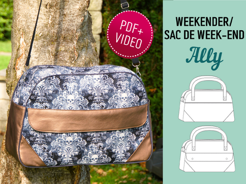 Weekender Ally - PDF Schnittmuster, Nähanleitung & Video