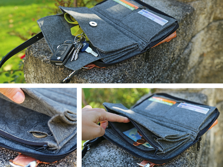 Handytasche Money Cat - PDF Schnittmuster, Nähanleitung & Video