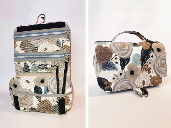 Kosmetiktasche Traveling Mini - PDF Schnittmuster, Nähanleitung & Video