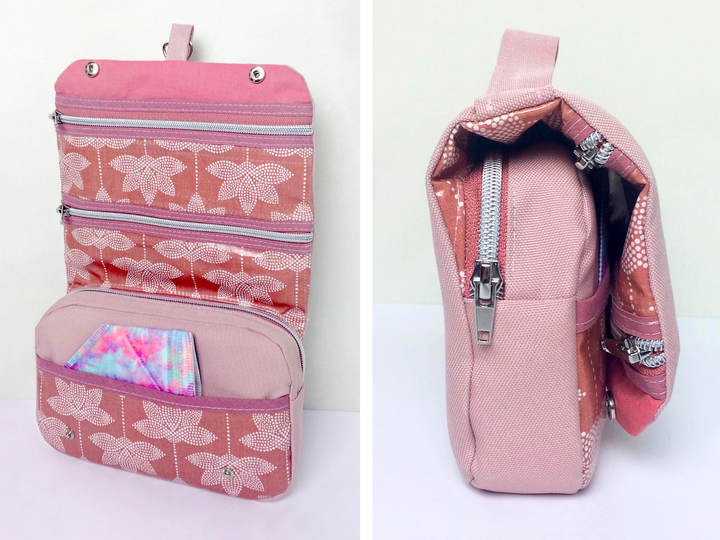 Kosmetiktasche Traveling Mini - PDF Schnittmuster, Nähanleitung & Video