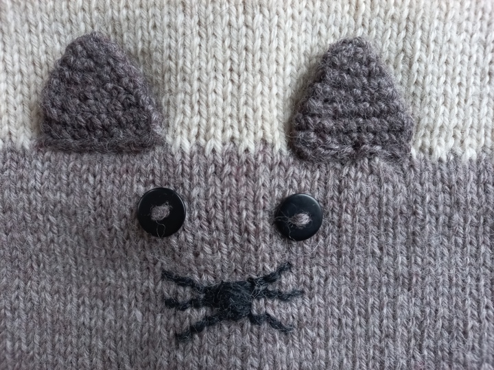 Strickanleitung Baby/Kinderjacke in 7 Größen, 62-140, reine Schurwolle