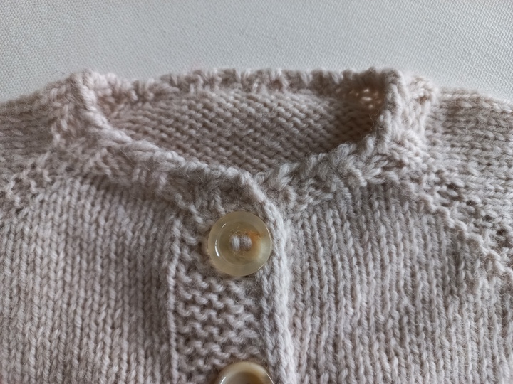 Strickanleitung Baby/Kinderjacke in 7 Größen, 62-140, reine Schurwolle