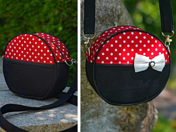 Lorrie Circle Bag – PDF Pattern, Sewing Instructions & Video
