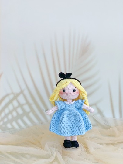 Doll Crochet Pattern: Amigurumi Doll