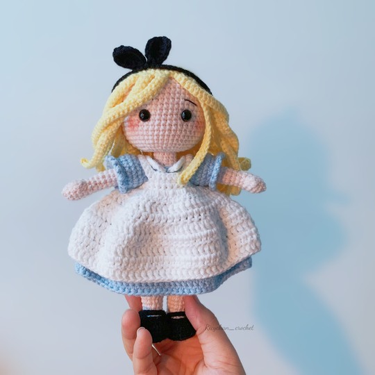 Doll Crochet Pattern: Amigurumi Doll