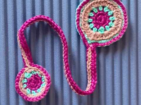Häkelanleitung Lesezeichen Mandala Relax