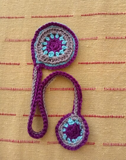 Häkelanleitung Lesezeichen Mandala Relax