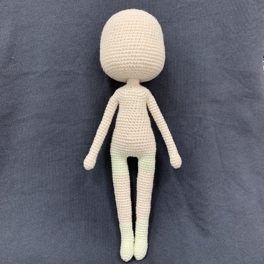 Body doll crochet pattern