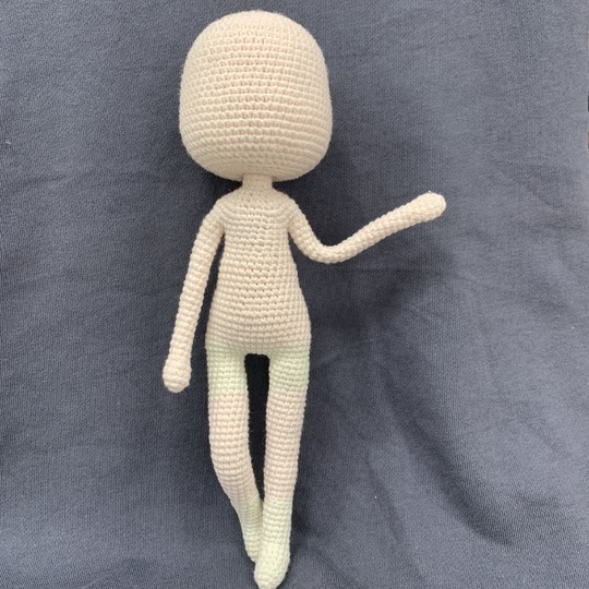 Body doll crochet pattern