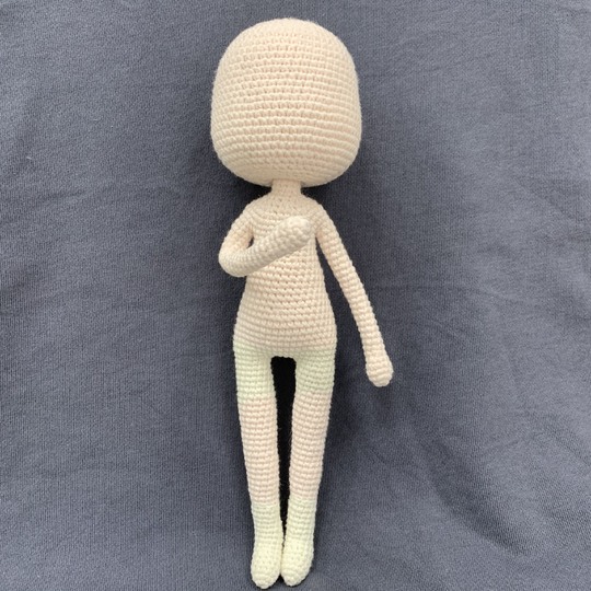 Body doll crochet pattern