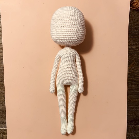 Body doll crochet pattern