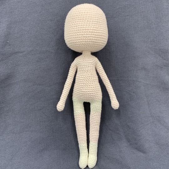 Body doll crochet pattern