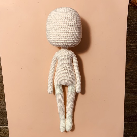 Body doll crochet pattern