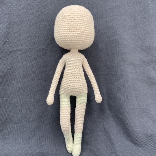 Body doll crochet pattern