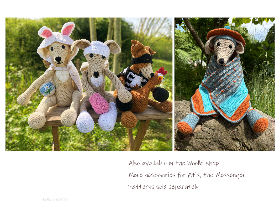 Atis the Messenger – PDF Crochet Pattern – Italian Greyhound Dog Amigurumi - Image 9