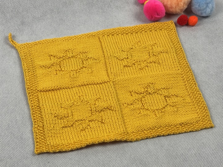 Washcloth Set – Best Wishes – Knitting Instructions