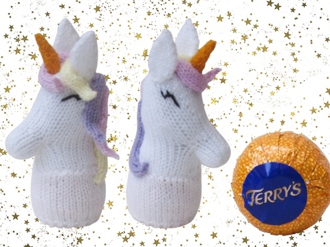 TeaCosyFolk's Unicorn Chocolate Orange Cosy Knitting Pattern