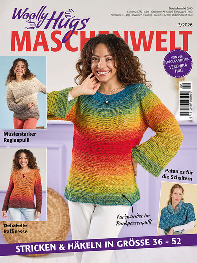 RAGLANJACKE HILDE … IM STREIFENMUSTER GESTRICKT