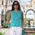 Crocheted Diamond-Pattern Top No. 026