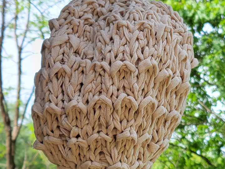 Wasp Nest Decoy Pattern For Knitters