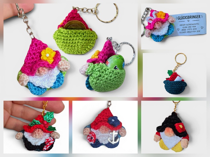 Crochet Pattern Lucky Charm Gnome