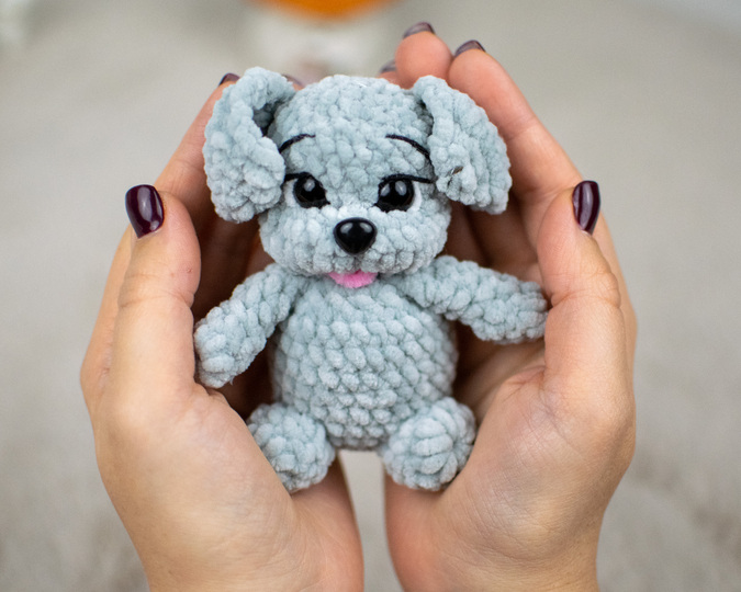 2 Amigurumi Plush Toys Crochet Pattern, Dog and Cat PDF