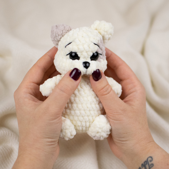 2 Amigurumi Plush Toys Crochet Pattern, Dog and Cat PDF