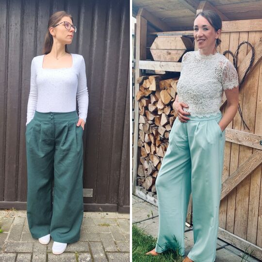 Schnittmuster Hose Alicia |Schnittmuster Hose Alicia | Gr. 34–48 (PDF) | Gr