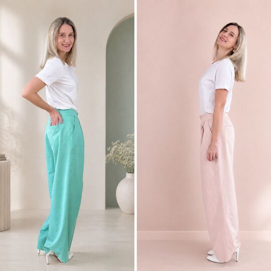 Schnittmuster Hose Alicia |Schnittmuster Hose Alicia | Gr. 34–48 (PDF) | Gr