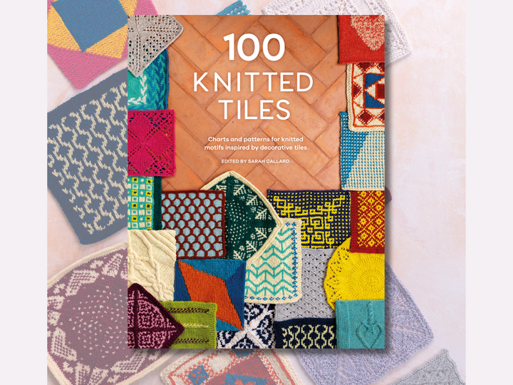 Field Of Daisies Floral Block Tile Pattern For Knitters