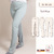 Mid-rise leggings with foldover waistband & flared leg – Tall Plus sizes 30