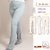 Mid-rise leggings with foldover waistband & flared leg – Women sizes 30–48