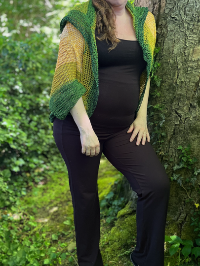 Crochet Pattern Shrug "Sylvan"