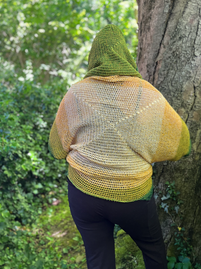 Crochet Pattern Shrug "Sylvan"