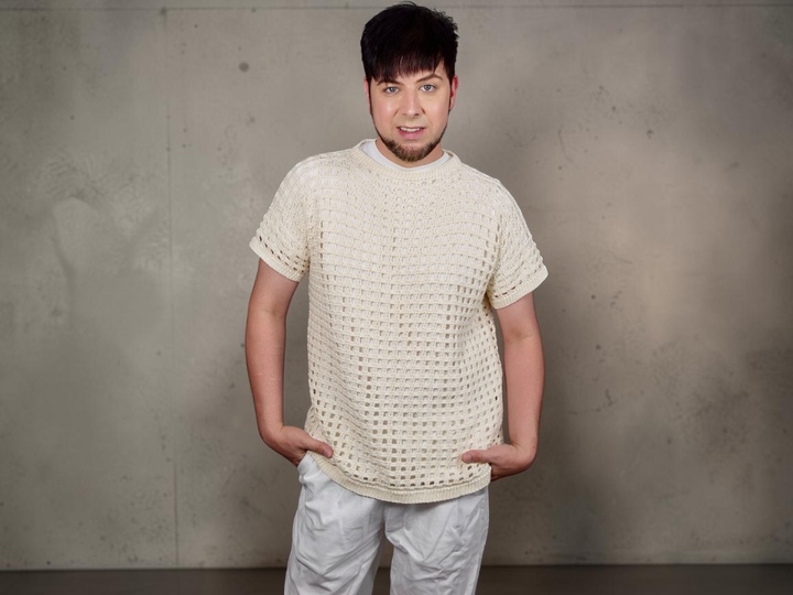 Häkelanleitung – Luftiger oversize Netzpullover 2 in 1 ,,Heel" unisex
