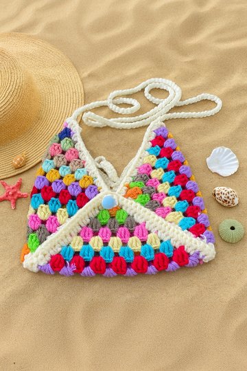 Granny Square Bag - Crochet Crossbody Pattern PDF