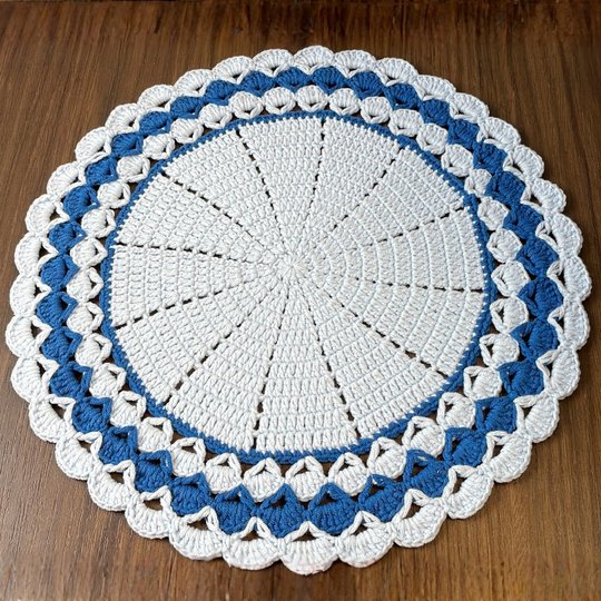 Round Placemat Crochet - Table Mat Pattern PDF