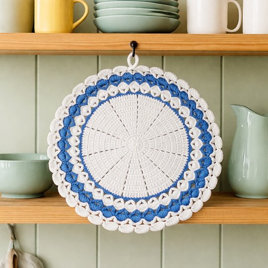 Round Placemat Crochet - Table Mat Pattern PDF