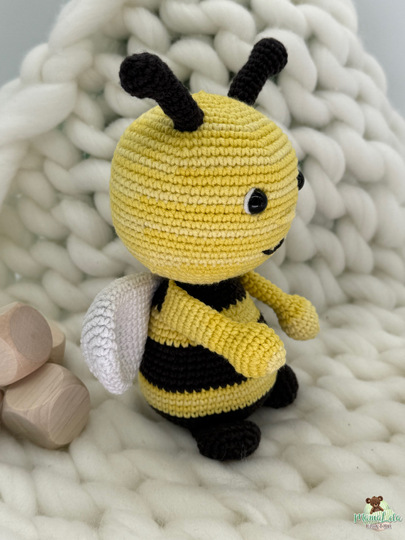 Kuschel Hummel, mini - Häkelanleitung