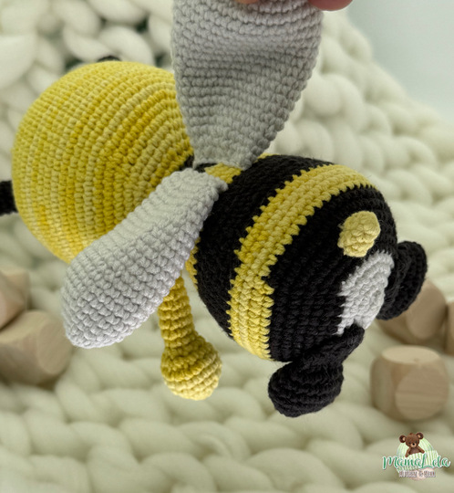 Kuschel Hummel, mini - Häkelanleitung