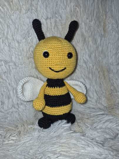 Kuschel Hummel, mini - Häkelanleitung