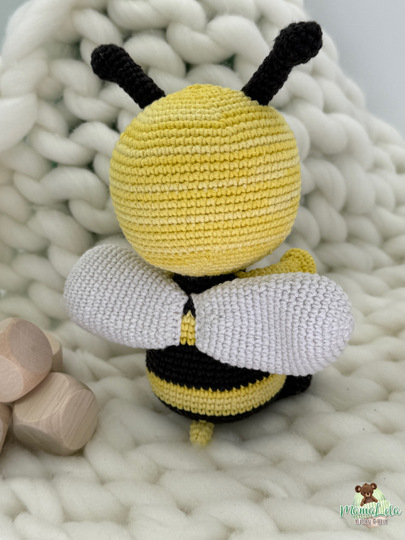 Kuschel Hummel, mini - Häkelanleitung