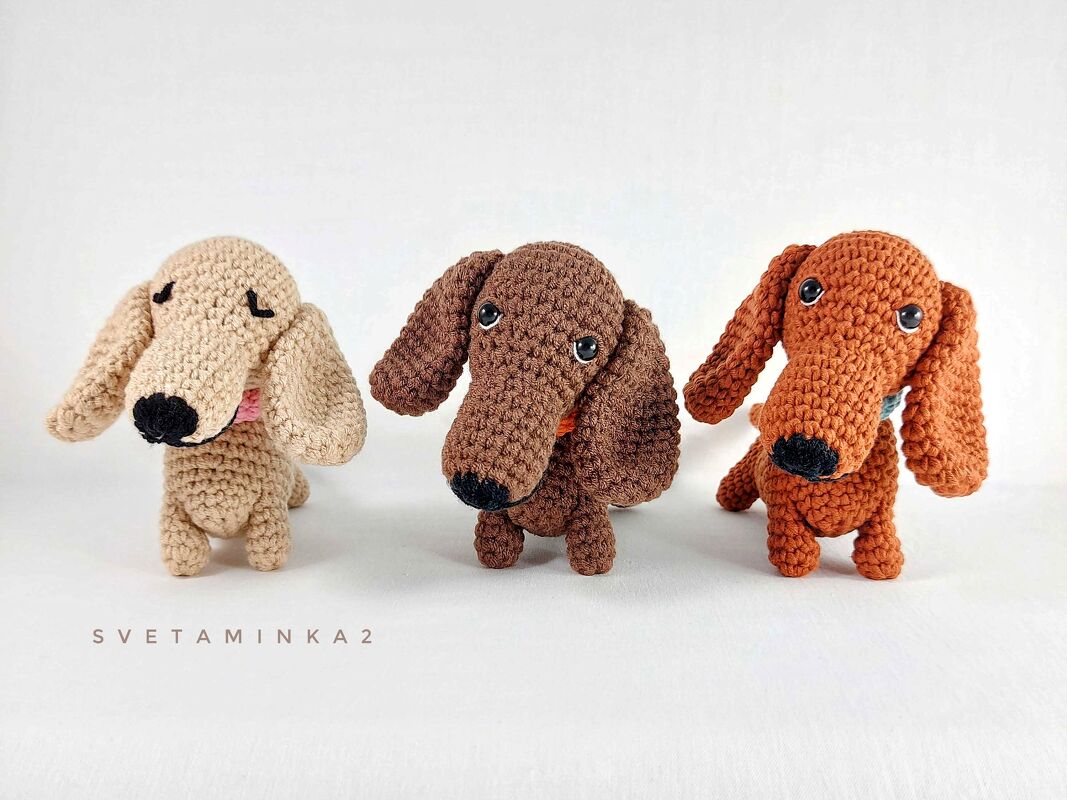 Crochet Dachshund Pattern PDF – Amigurumi Sausage Dog - Image 11