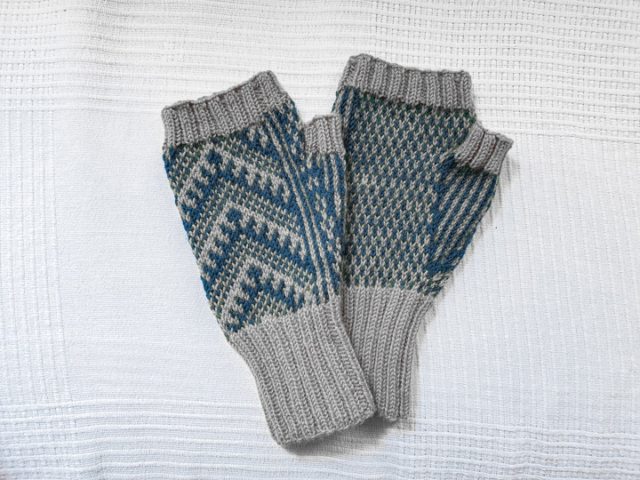 LINDELBRUNN fingerless mittens